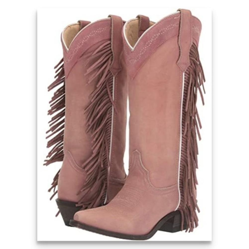 LAREDO PINK WESTERN BOOTS